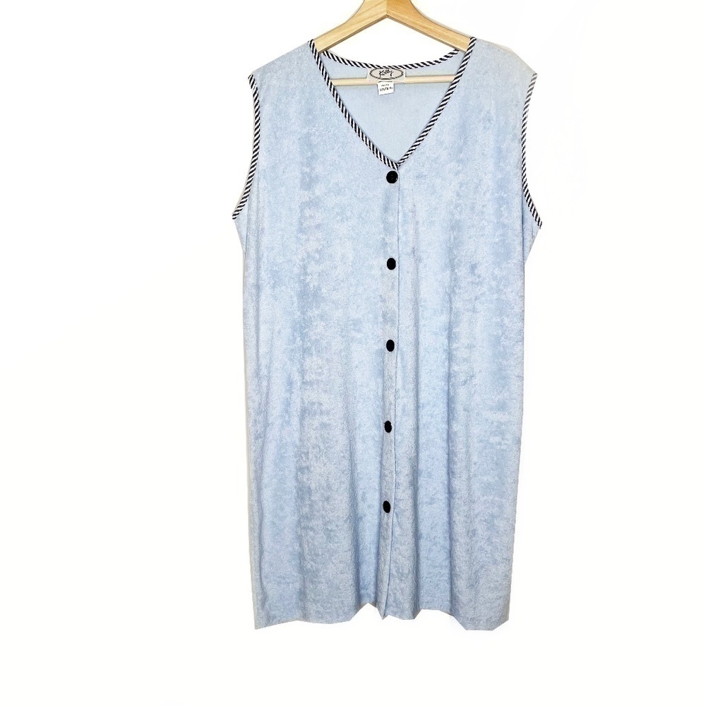 French terry swim beach towel coverup dress 🤍